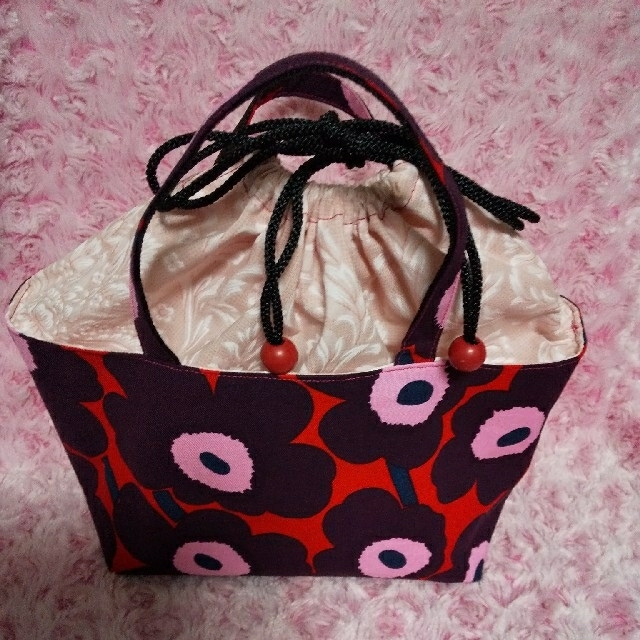 marimekko - でこぽん様専用。巾着付きトートバッグ(pink)＆巾着トート ...