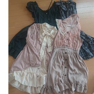 アクシーズファム(axes femme)のM様専用♡axes femme CECIL Mc BEE ワンピース セット(ミニワンピース)