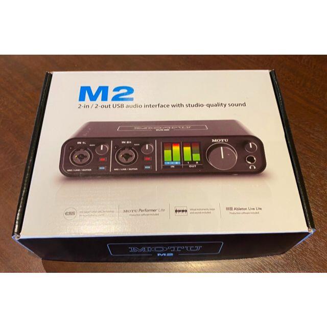 MOTU M2 オーディオインターフェイス USB　新品