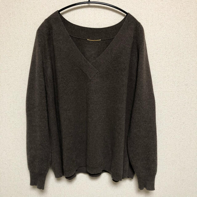 L'Appartement Cashmere Wool Vネック Knit