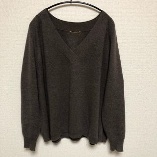 アパルトモンドゥーズィエムクラス(L'Appartement DEUXIEME CLASSE)のL'Appartement Cashmere Wool Vネック Knit(ニット/セーター)