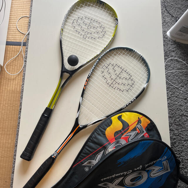 スカッシュ ラケット 2本セットの通販 by nyokoyama's shop|ラクマ