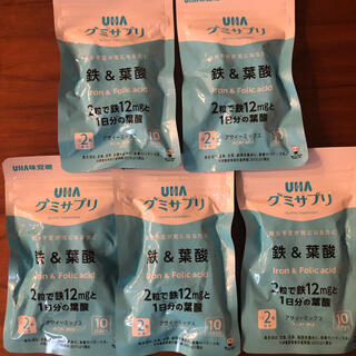 ユーハミカクトウ(UHA味覚糖)のUHA味覚糖 グミサプリ 20粒×5パック(その他)