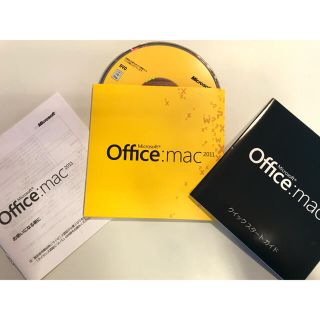 マイクロソフト(Microsoft)のOffice for Mac 2011 Home and Student 2台分(PC周辺機器)