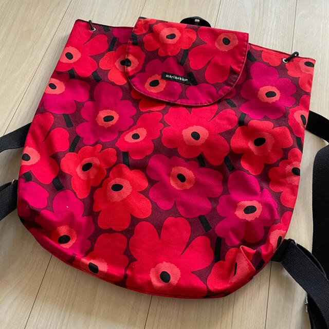 marimekko(マリメッコ)のマリメッコ　リュックサック　バックパック レディースのバッグ(リュック/バックパック)の商品写真