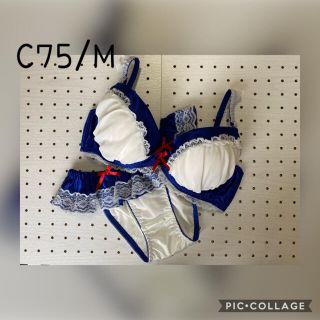 ☆C75/M☆ブラ＆ショーツセット☆新品未使用品☆タグ無し☆☆(ブラ&ショーツセット)