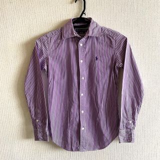 ラルフローレン(Ralph Lauren)のラルフローレン　ストライプ　シャツ　パープル(シャツ/ブラウス(長袖/七分))