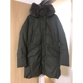 ウールリッチ(WOOLRICH)のウールリッチ　レディース  Mサイズ　カーキ(ダウンコート)