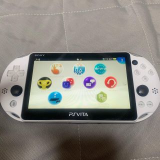 プレイステーションヴィータ(PlayStation Vita)のSONY PlayStationVITA 本体  PCH-2000 ZA22(携帯用ゲーム機本体)