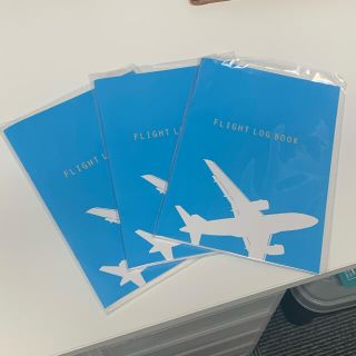 フライトログブックA5 3冊セット(航空機)