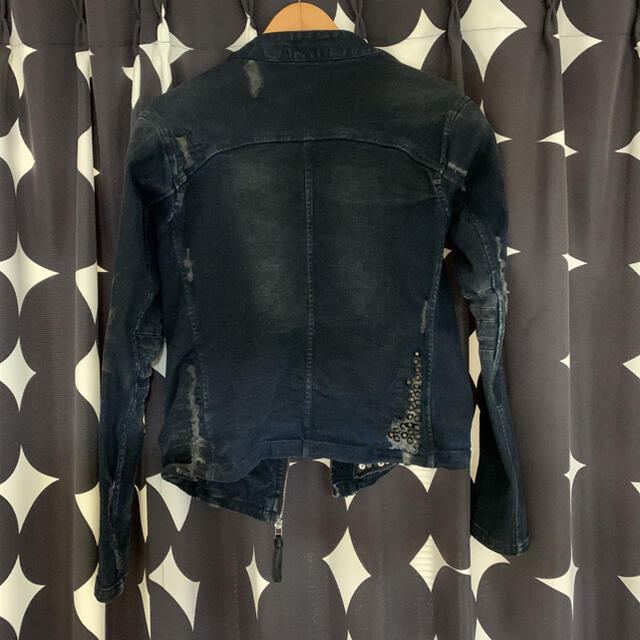 LGB(ルグランブルー)のkmrii デニム　ライダースジャケット　別注 メンズのジャケット/アウター(ライダースジャケット)の商品写真