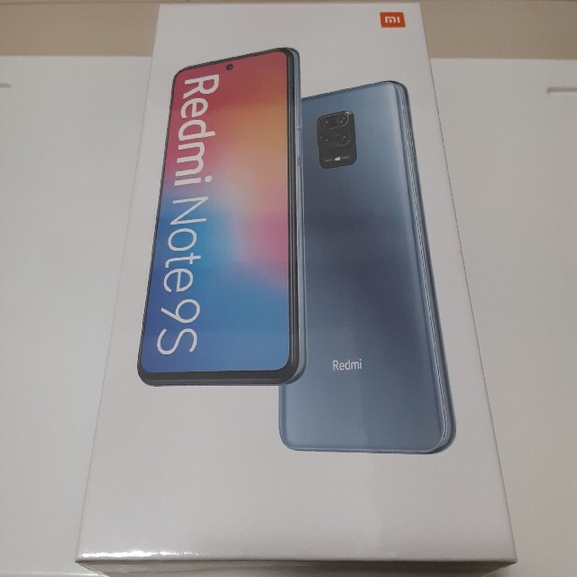 新品未開封 Redmi Note 9S ホワイト 4GB/64GB SIMフリーXiaomi