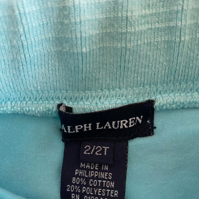 Ralph Lauren(ラルフローレン)のラルフローレンパンツ付きスカート ２／２Ｔ キッズ/ベビー/マタニティのキッズ服男の子用(90cm~)(Tシャツ/カットソー)の商品写真