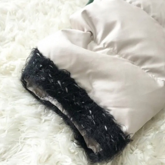 有名人芸能人】 TO 美品マイクロツイルピーチショートダウン BE CHIC