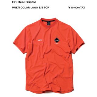 エフシーアールビー(F.C.R.B.)の20ss MULTI COLOR LOGO S/S TOP サイズM(Tシャツ/カットソー(半袖/袖なし))