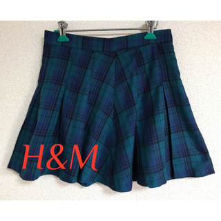 エイチアンドエム(H&M)のチェックスカート プリーツスカート H&M(ミニスカート)