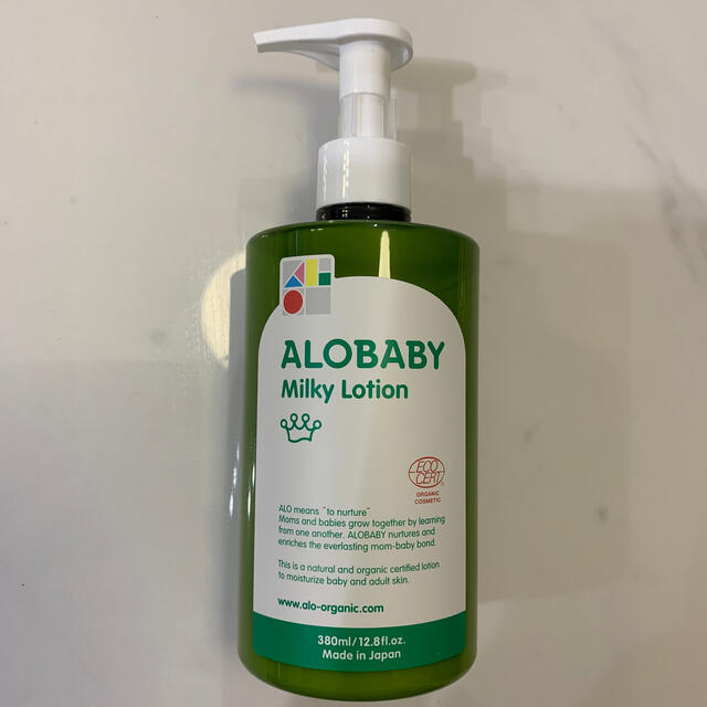 ALOBABY Milky Lotion キッズ/ベビー/マタニティの洗浄/衛生用品(ベビーローション)の商品写真