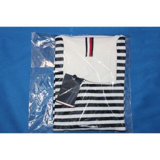 トミーヒルフィガー(TOMMY HILFIGER)のトミー ヒルフィガー Sサイズ ストライプロールネックセーター(ニット/セーター)