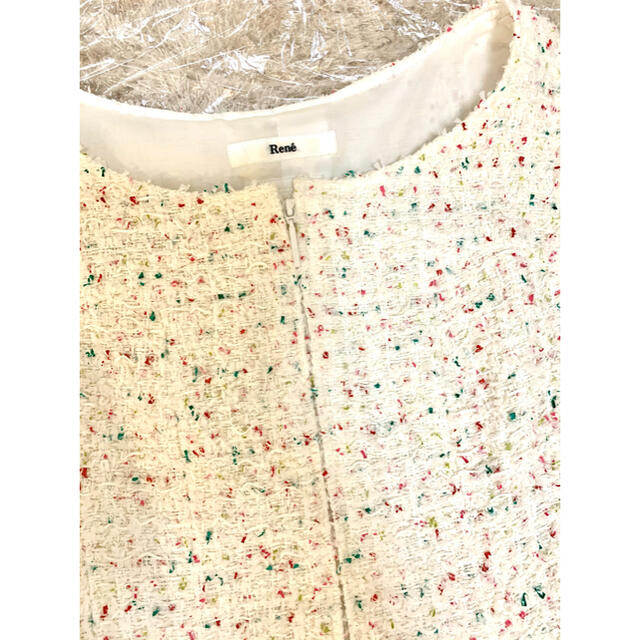 お値下げしました ルネ⭐︎ツイードワンピース⭐︎ お値下げしました ルネ⭐︎ツイードワンピース⭐︎