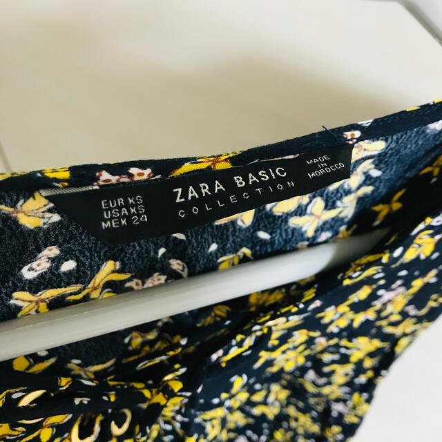 ZARA(ザラ)のzara basic 花柄シャツ レディースのトップス(シャツ/ブラウス(長袖/七分))の商品写真