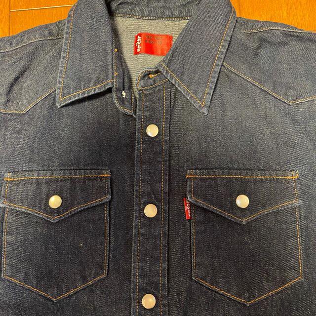 Levi's(リーバイス)のリーバイス　デニムシャツ キッズ/ベビー/マタニティのキッズ服男の子用(90cm~)(Tシャツ/カットソー)の商品写真