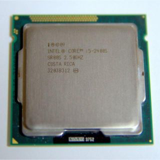 インテレクション(INTELECTION)のCore i5 2.5GHz 2400S　 LGA1155（美品）(PCパーツ)