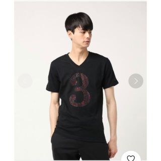 ウノピゥウノウグァーレトレ(1piu1uguale3)の1PIU1UGUALE3 スワロフスキー Tシャツ(Tシャツ/カットソー(半袖/袖なし))