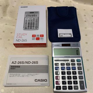 カシオ(CASIO)のCASIO カシオ　電卓　12桁　ND-26S プロ用実務電卓(OA機器)