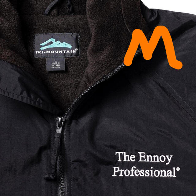 The Ennoy NYLON JACKET black size:M