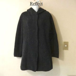 リフレクト(ReFLEcT)のReflectリフレクト♡毛配合ワッフルカーディガンコート(ロングコート)