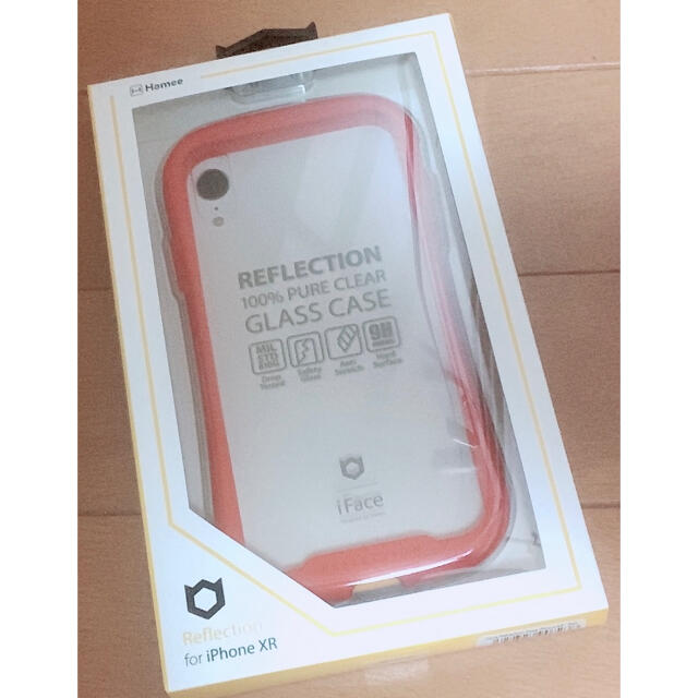 iFace REFLECTION 赤 iPhoneXR用 スマホ/家電/カメラのスマホアクセサリー(iPhoneケース)の商品写真