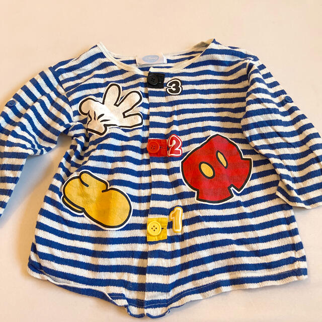 ミッキーマウス(ミッキーマウス)のミッキーマウス♡パジャマセットmickeymousedisney キッズ/ベビー/マタニティのキッズ服男の子用(90cm~)(パジャマ)の商品写真