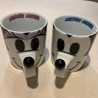 ディズニー(Disney)のDisney ミッキーミニーマグカップ　ペア(グラス/カップ)