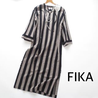 スコットクラブ(SCOT CLUB)の新品13,824円■FIKA  大人ストライプ ロングワンピース■スコットクラブ(ロングワンピース/マキシワンピース)