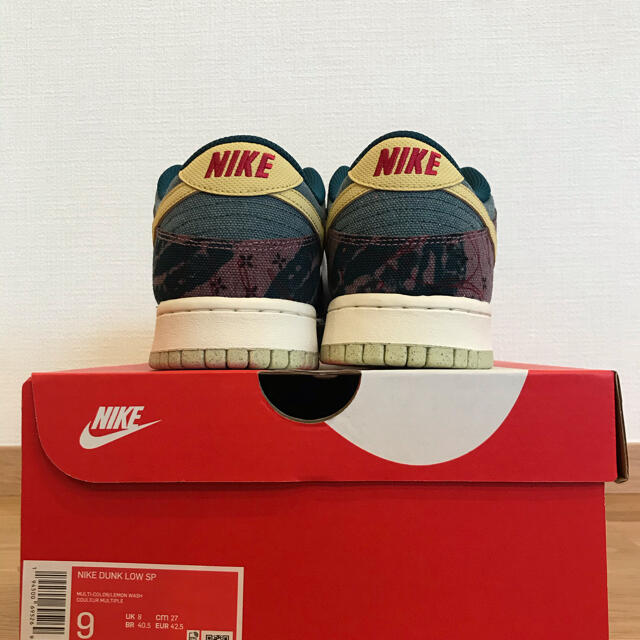 NIKE(ナイキ)の新品未使用‼️ NIKE DUNK LOW SP 27㎝ コミュニティガーデン メンズの靴/シューズ(スニーカー)の商品写真