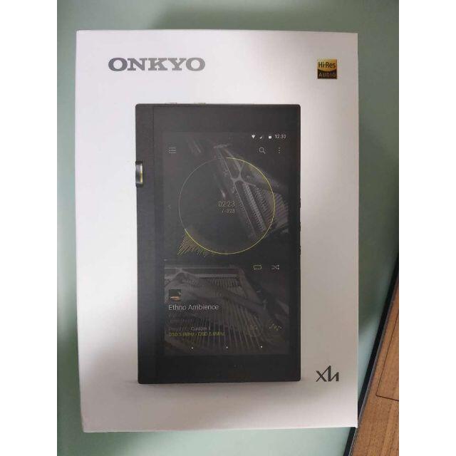 ONKYO(オンキヨー)の【中古】ONKYO デジタルオーディオプレーヤー DPX1A(B) スマホ/家電/カメラのオーディオ機器(ポータブルプレーヤー)の商品写真