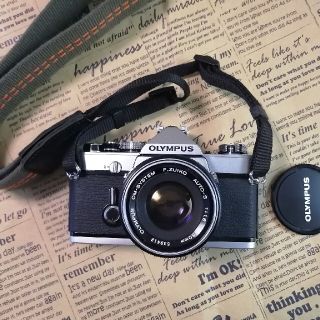 オリンパス(OLYMPUS)の当時整備品 OLYMPUS オリンパス OM-1 ZUIKO 50mm f1.8(フィルムカメラ)