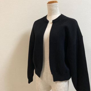 アズールバイマウジー(AZUL by moussy)のAZUL by moussy ショート丈スウェットカーディガン(カーディガン)