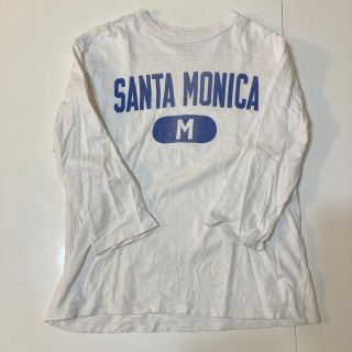 ビームス(BEAMS)のcheswick  七分袖カットソー　　ホワイト　Ｍサイズ(Tシャツ/カットソー(七分/長袖))