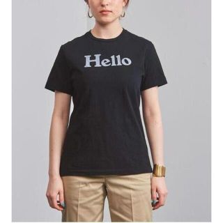 マディソンブルー(MADISONBLUE)のMADISONBLUE(マディソンブルー) HELLO CREW NECK T(Tシャツ(半袖/袖なし))