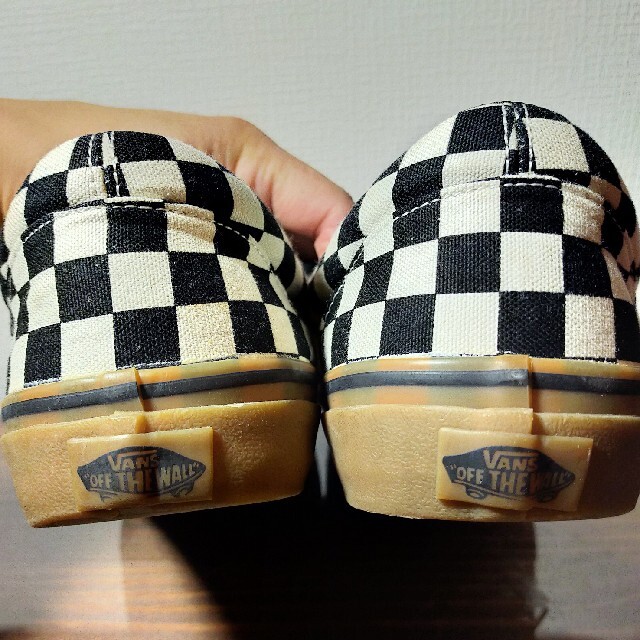 VANS(ヴァンズ)のVANS スリッポン(チェック柄) メンズの靴/シューズ(スニーカー)の商品写真