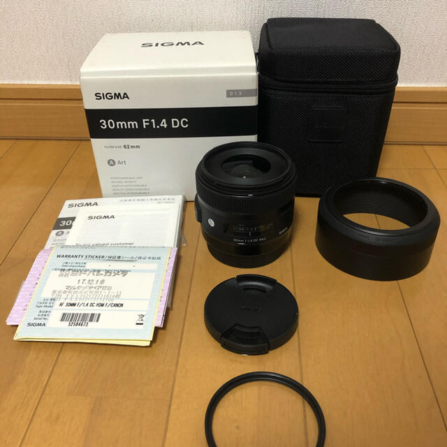 ★極美品★SIGMA シグマ Art 30mm F1.4 DC キャノン用