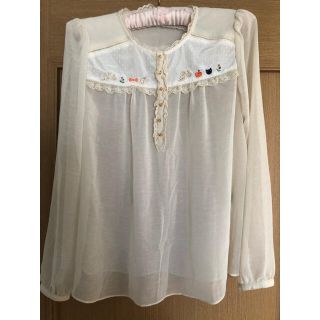 フランシュリッペ(franche lippee)のフランシュリッペ　シースルーブラウス(シャツ/ブラウス(長袖/七分))