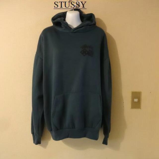 STUSSY(ステューシー)のSTUSSYステューシー♡お洒落バッグBIGロゴ柔らかパーカー レディースのトップス(パーカー)の商品写真