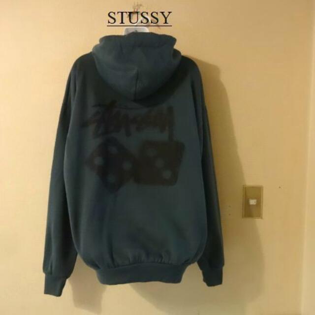 STUSSY(ステューシー)のSTUSSYステューシー♡お洒落バッグBIGロゴ柔らかパーカー レディースのトップス(パーカー)の商品写真