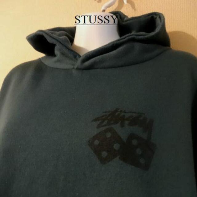 STUSSY(ステューシー)のSTUSSYステューシー♡お洒落バッグBIGロゴ柔らかパーカー レディースのトップス(パーカー)の商品写真