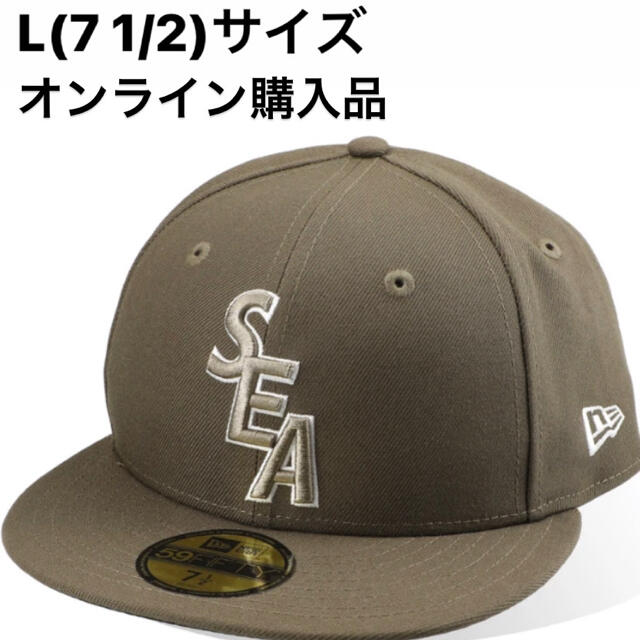 NEW ERA(ニューエラー)の【Lサイズ 7 1/2】 new era wind and sea sea  メンズの帽子(キャップ)の商品写真