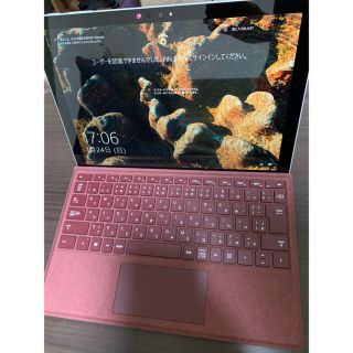 マイクロソフト(Microsoft)のSurface pro6  128gb メモリ8g(ノートPC)