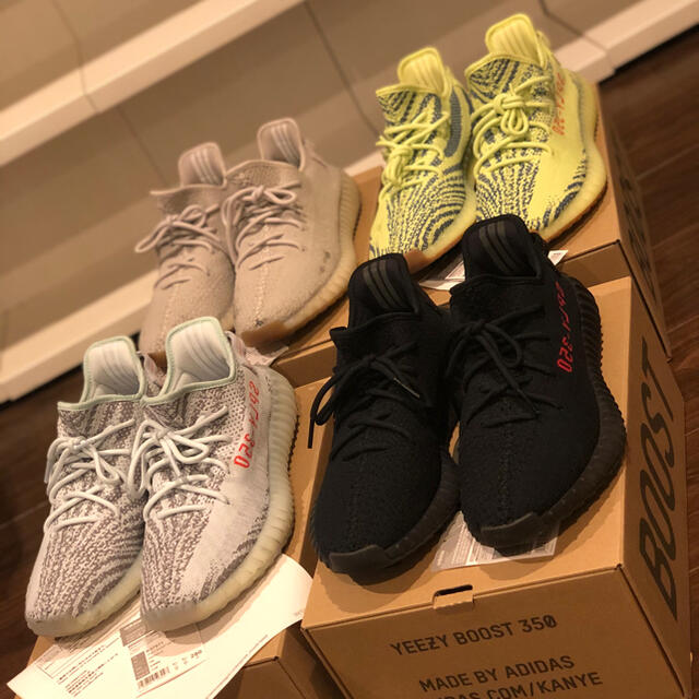 【※4足セット価格！】adidas YEEZY BOOST 350