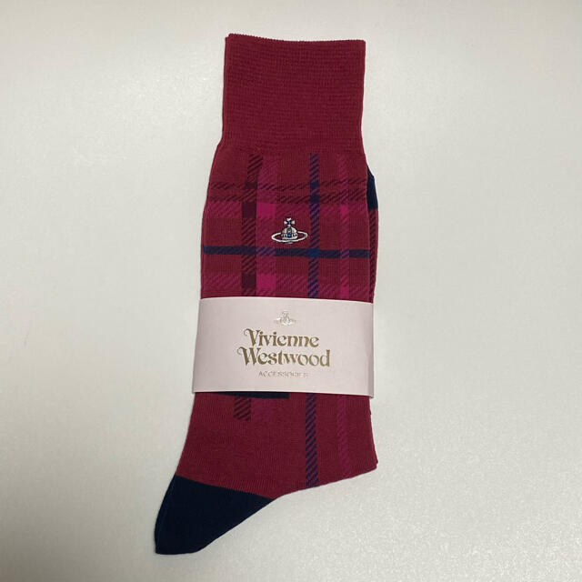 Vivienne Westwood(ヴィヴィアンウエストウッド)のヴィヴィアンウエストウッド　靴下　ソックス　新品未使用 メンズのレッグウェア(ソックス)の商品写真